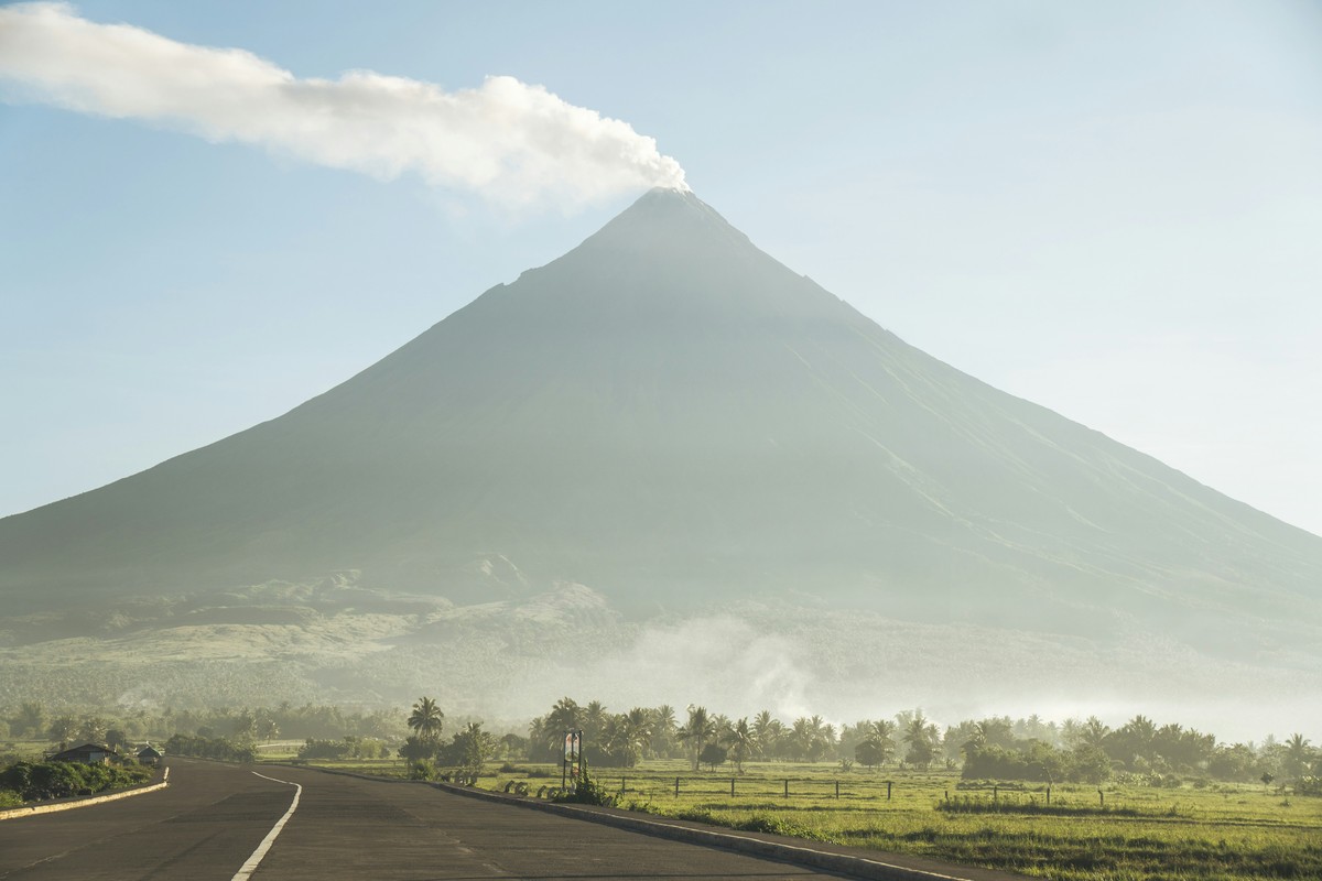 Mayon Volcano in the Bicol region. Photo by Taylor Keeran.