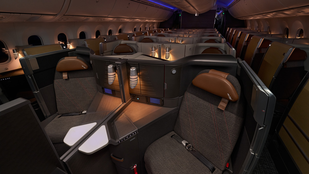 American Airlines Flagship Suites business class on long-haul flights