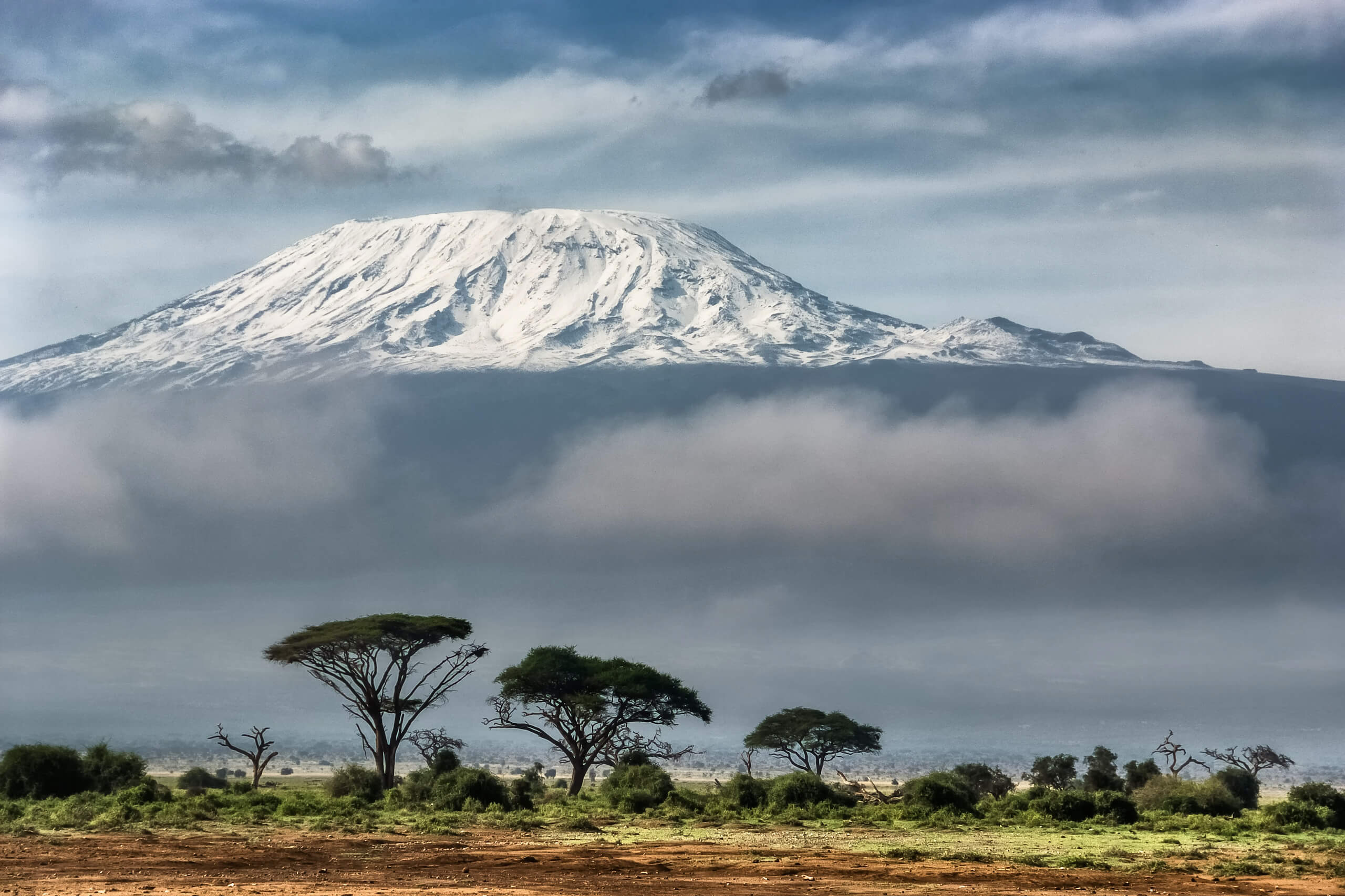 View to Kilimanjaro Volcano. Photo by Sergey Pesterev. The Most Beautiful Hikes in the World.