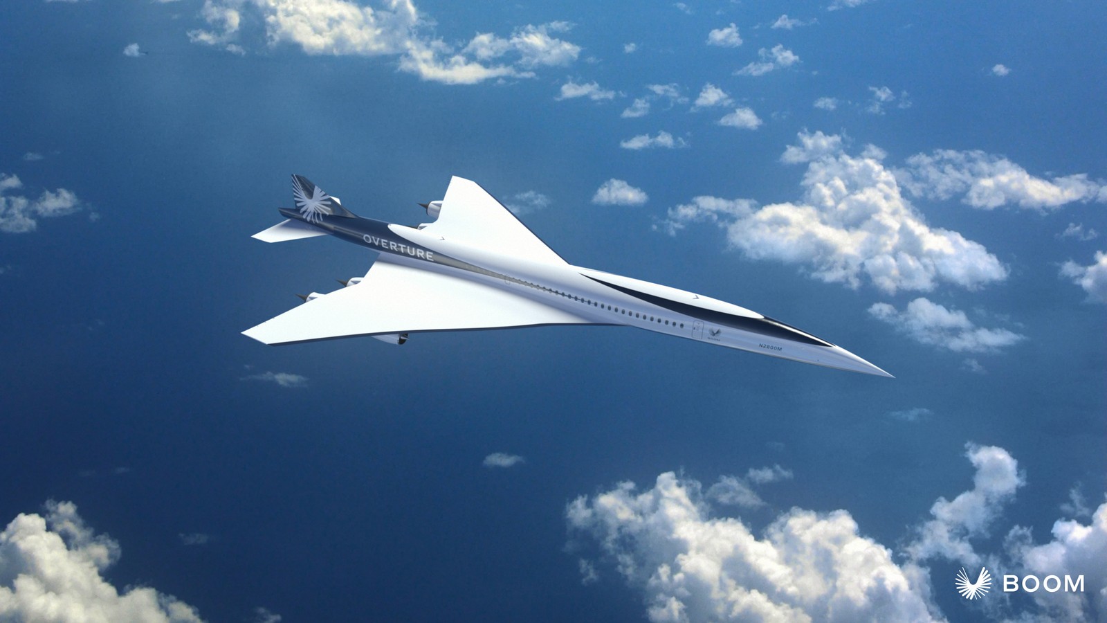 Boom Supersonic Overture, the World’s Fastest Airliner. Photo by Boom Supersonic.