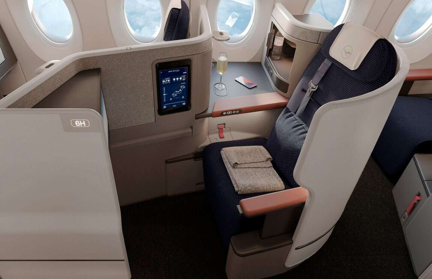 Business Class Classic Seat - Lufthansa Allegris
