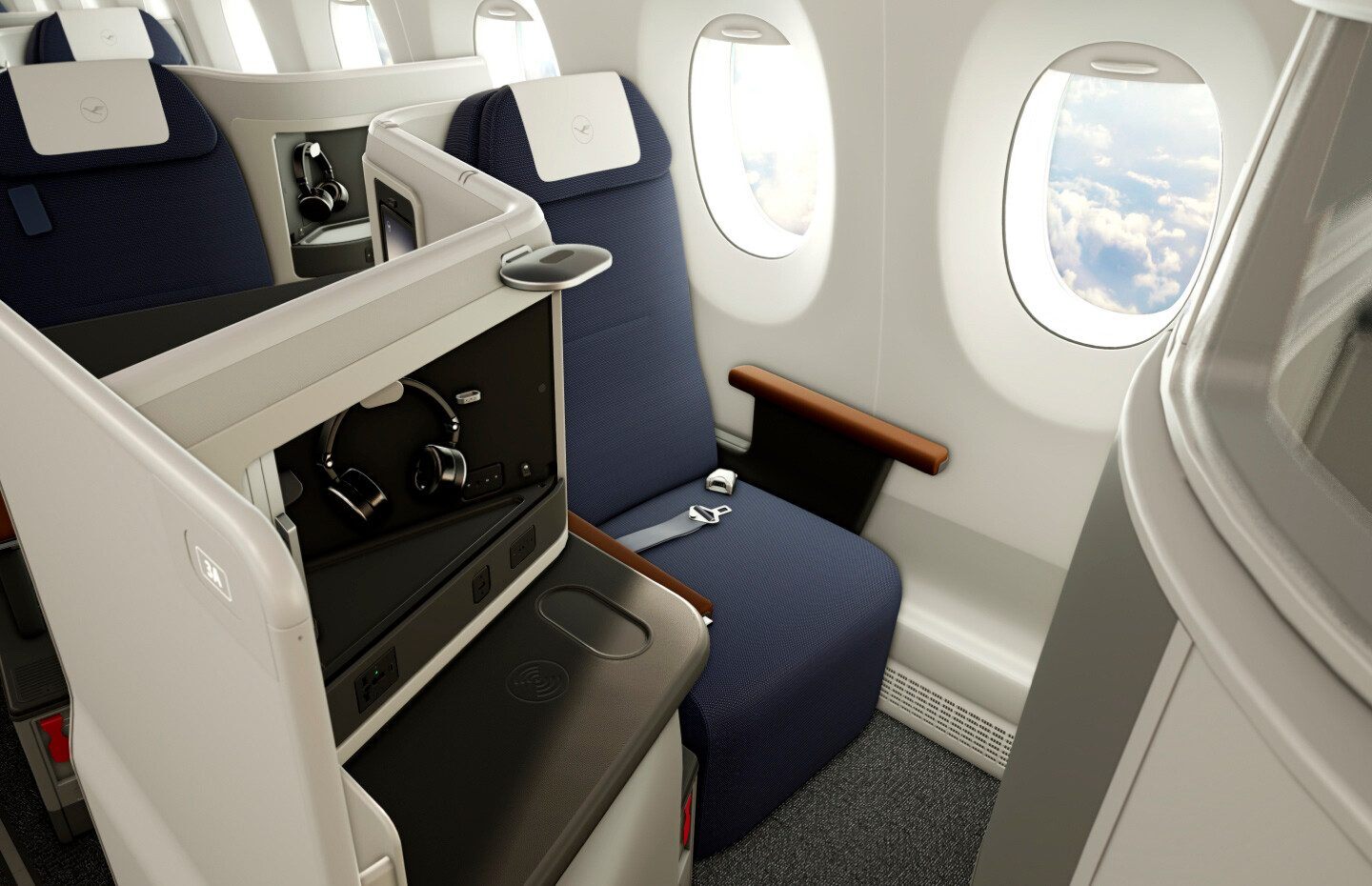 Business Class Privacy Seat - Lufthansa Allegris