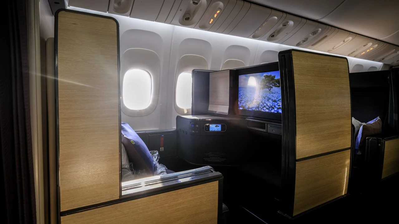 ANA business class - Photo by ANA.