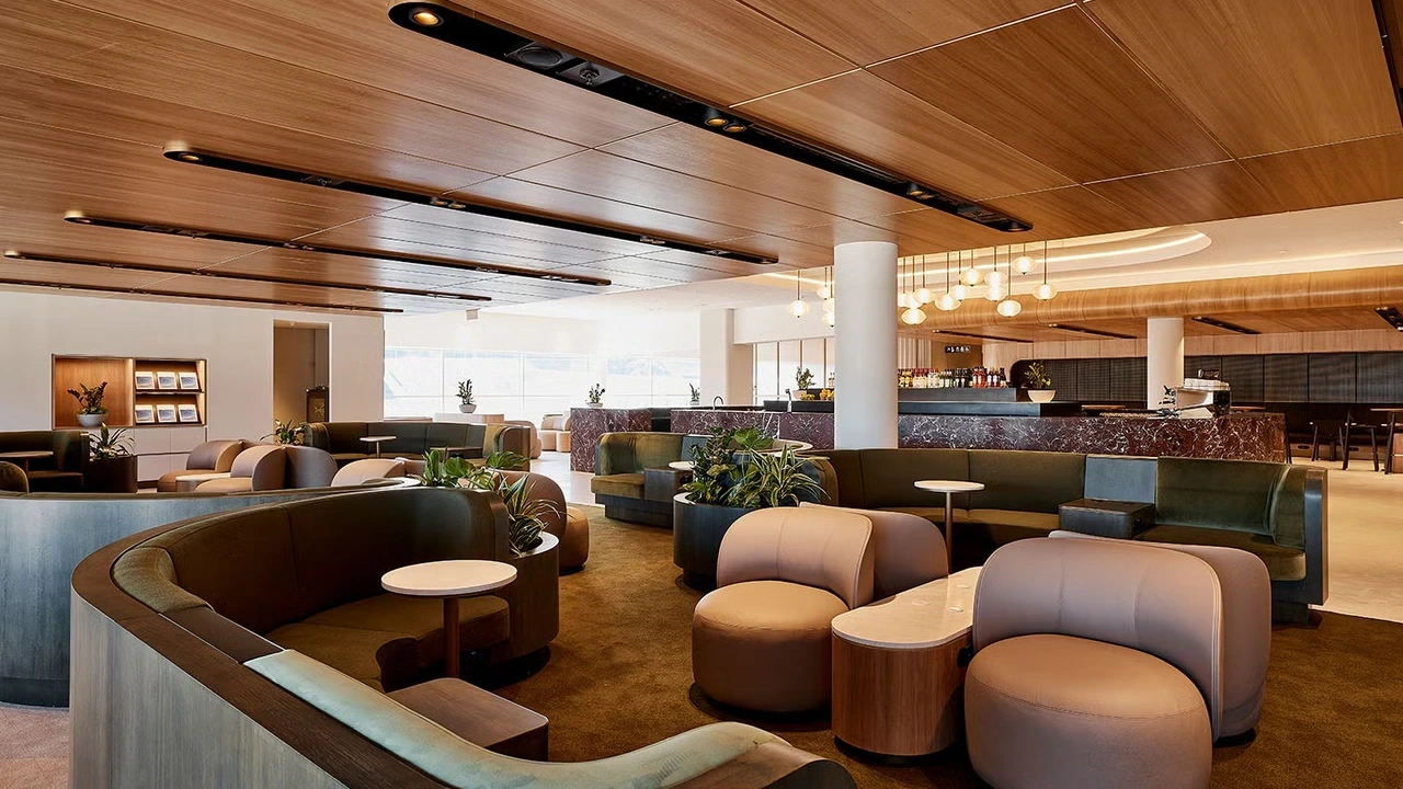 Qantas First Lounge in Tom Bradley International Terminal at LAX