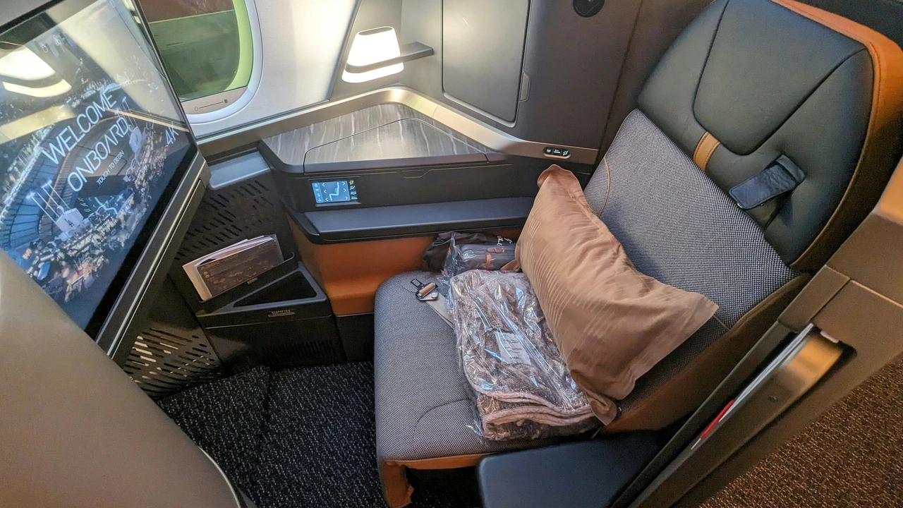 Starlux Airlines Business Class Seats