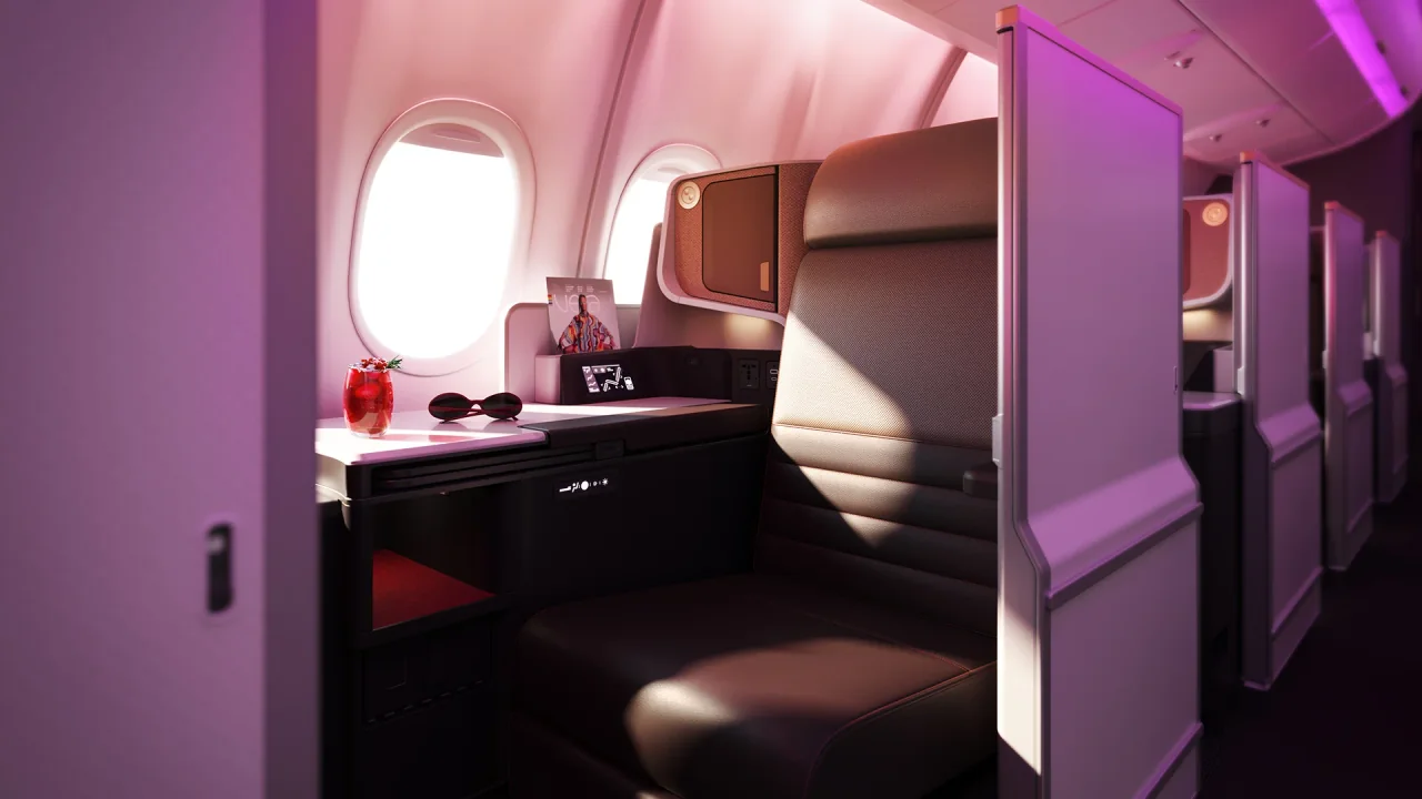 Virgin Atlantic Upper Class Suite on Airbus A350-1000